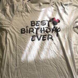 Disney Birthday Shirt